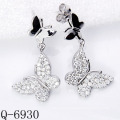 Neueste Styles Ohrringe 925 Silber Schmuck (Q-6930)